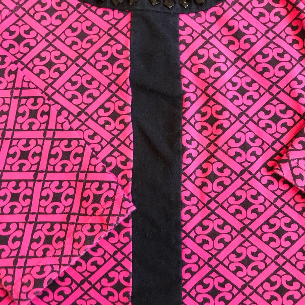 Nicole Miller Kids | Tunic Pink and Black Size 6X - Picture 5 of 7
